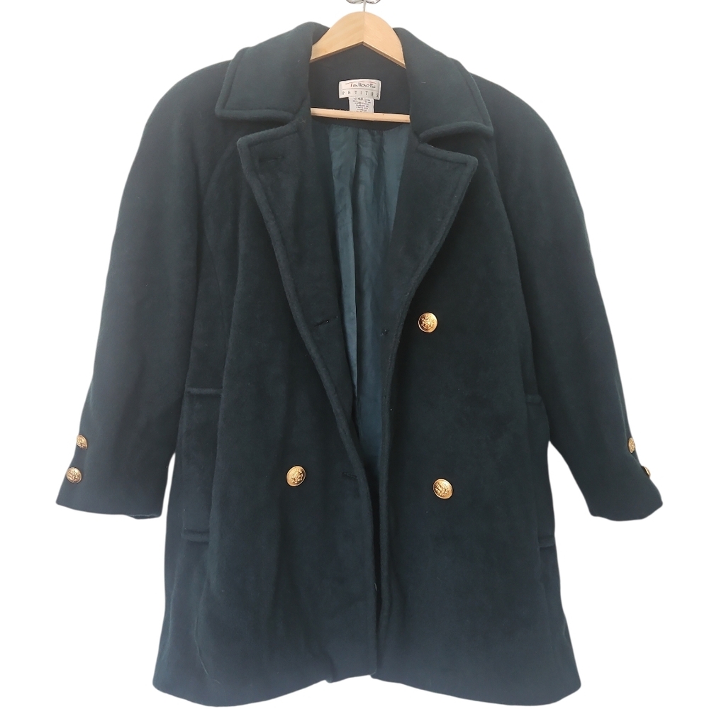 Talbots Wool Blend Coat Size 4 Petite